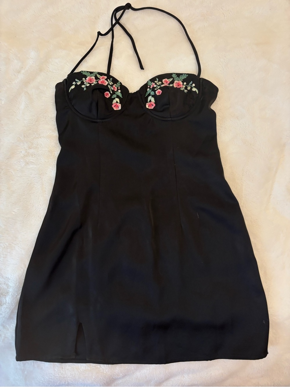 Princess Polly Black Dress with Branded Label